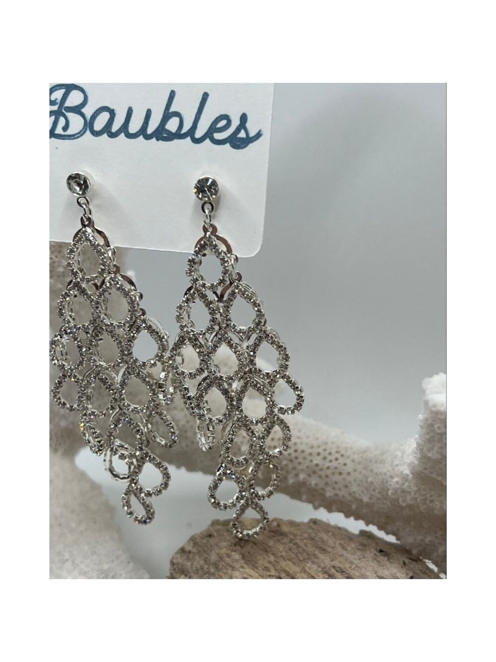 Baubles Chandelier Earring Silver